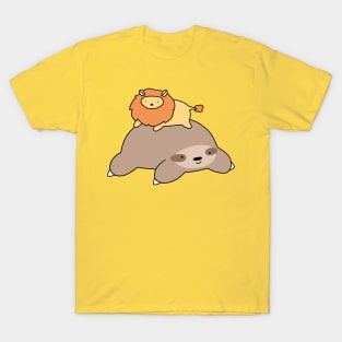 Sloth and Little Lion T-Shirt